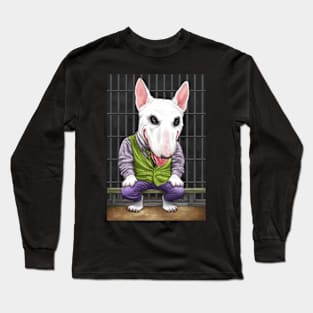 Psycho Bull Terrier Long Sleeve T-Shirt